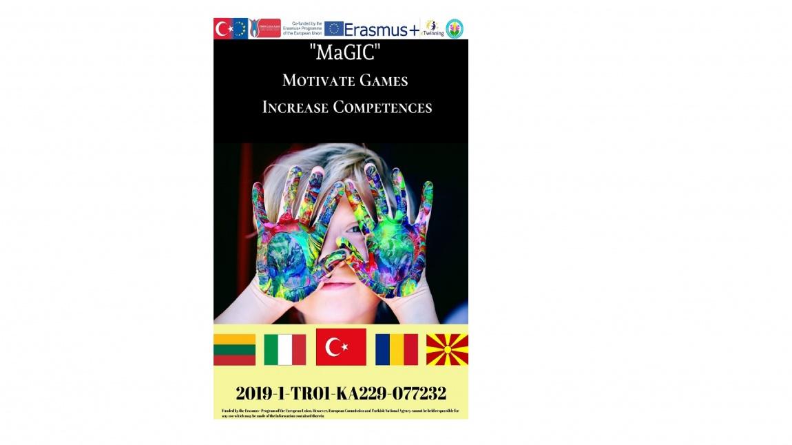 'Magic' Motivate Games Increase Competences' Erasmus Projesi Online Toplantısı
